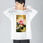 タナツキ商会の運命のお守り/ヴィンテージローズ Big Long Sleeve T-Shirt