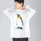 WINDOWのペンギンでペンギン ビッグシルエットロングスリーブTシャツ