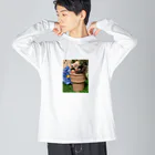 minminsの我が家のぼくちん Big Long Sleeve T-Shirt