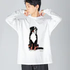 lilyamamのバーニーズマウンテンドッグ　lilyamam Big Long Sleeve T-Shirt