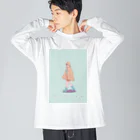 QBB01onlineshopのRURURU〜 ビッグシルエットロングスリーブTシャツ