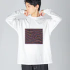 テンタカーク・ウマコユール商店のかぜがふけばおけやがも…（butterfly effe…） Big Long Sleeve T-Shirt