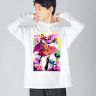 森田まよりの2021年ハロウィン（全身） Big Long Sleeve T-Shirt