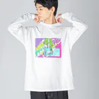 pooのかっこいいの Big Long Sleeve T-Shirt