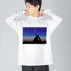 SIXVi+のCHill ビッグシルエットロングスリーブTシャツ