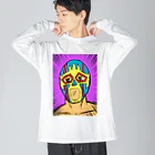 もも3つのエル・アディオス Big Long Sleeve T-Shirt