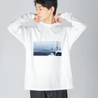 HFのHF 出船 フォトプリント Big Long Sleeve T-Shirt