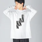 HFのHF ジグ　フォトプリント Big Long Sleeve T-Shirt