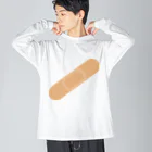 kimchinの絆創膏 ビッグシルエットロングスリーブTシャツ