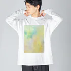 KanaYamaokaのamaotoYellow ビッグシルエットロングスリーブTシャツ