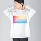 yumi81japanのRainbowDreamers ビッグシルエットロングスリーブTシャツ