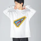 kimchinのTOKYO土産風のペナント Big Long Sleeve T-Shirt