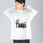 clairのHawaii 𓆉𓇼 ビッグシルエットロングスリーブTシャツ