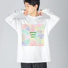 LeafCreateのQuiteStoneCarnivalBRAZIL Big Long Sleeve T-Shirt