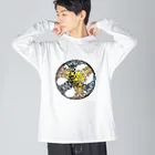 アトリエリオンの立体図形作品.７ Big Long Sleeve T-Shirt