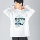 Been KamakuraのINSPIRE THE WORLD ビッグシルエットロングスリーブTシャツ