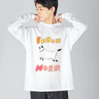 かわいい尻子玉の塩分濃度 Big Long Sleeve T-Shirt