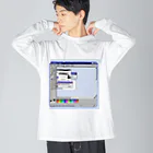 ももんが。のサブカル Big Long Sleeve T-Shirt