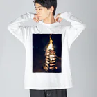 ulu1014のキャンプファイヤ Big Long Sleeve T-Shirt