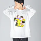 LeafCreateのThoseThatCrystallizeNo.19～結晶化するモノタチ～ Big Long Sleeve T-Shirt