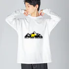 LOGO shopのALPINE BEAR ビッグシルエットロングスリーブTシャツ