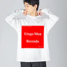 FCS Entertainmentの#Lingo_Men_Records Big Long Sleeve T-Shirt