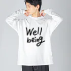 うぇるびーいんぐのwell-being ビッグシルエットロングスリーブTシャツ