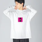 ユウユウオブジサンのハスダクリーチャー001 Big Long Sleeve T-Shirt