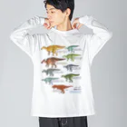 segasworksの白亜紀の牛たち（ハドロサウルス亜科） Big Long Sleeve T-Shirt