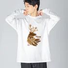 kocoon（コクーン）の強い意志のトナカイ Big Long Sleeve T-Shirt