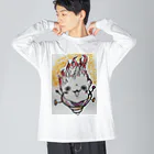 ベーグルの火の子 Big Long Sleeve T-Shirt