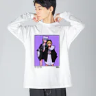 美好よしみの90's Girls Big Long Sleeve T-Shirt