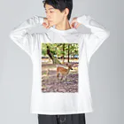 SHOP TEKASA official（SALE期間中）の鹿の親子🦌 ビッグシルエットロングスリーブTシャツ