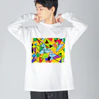 モードデザイン７７７のはちゃめちゃ！ Big Long Sleeve T-Shirt