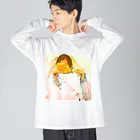 luckyshopの赤ちゃんは可愛い Big Long Sleeve T-Shirt