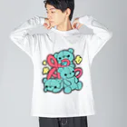 みゃい🧸🐾のはさみくみゃ３ Big Long Sleeve T-Shirt