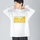 いちのせかぶとgoodsのなついろぜんぶ Big Long Sleeve T-Shirt