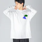 さばんなのさばのはなかみてぃっしゅ Big Long Sleeve T-Shirt