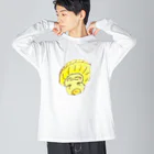 F.t cocoの紙風船のふぅさん ビッグシルエットロングスリーブTシャツ