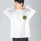 世界平和のぷっくりラーメン君 Big Long Sleeve T-Shirt