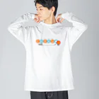 K′z SHOPのじむキャン△_2 Big Long Sleeve T-Shirt