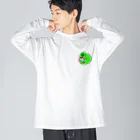 feeling！のまるかわカメレオン Big Long Sleeve T-Shirt