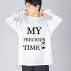 A33のMY PRECIOUS TIME ビッグシルエットロングスリーブTシャツ