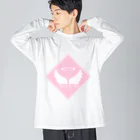 AngeThirdの天使がきています Big Long Sleeve T-Shirt