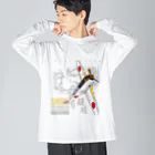 Atelier Nyaoの二式戦　鍾馗　戦闘機 Big Long Sleeve T-Shirt