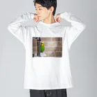 popotarosanのひょっこりぽぽちゃんのロンT Big Long Sleeve T-Shirt