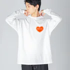 おばあちゃんのオレンジハート Big Long Sleeve T-Shirt