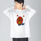 うめぼしととまととごはん。のダサインダー。 Big Long Sleeve T-Shirt