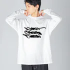 NorthCountryDesignのNorthCountryDesign タギングデザイン ビッグシルエットロングスリーブTシャツ