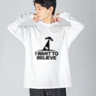 stereovisionのI WANT TO BELIEVE Big Long Sleeve T-Shirt